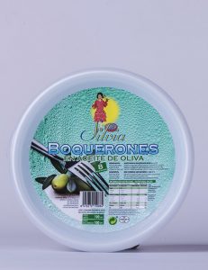Boquerones en aceite de oliva, 8 raciones de 13g
